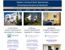 Tablet Screenshot of hotelsiceland.net